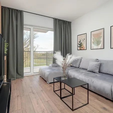 Wieniawskiego Apartment With Balcony Stacja Lodz Estate By Noclegi Renters Esterno foto