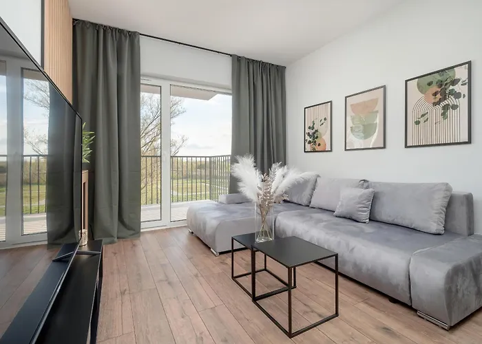 Wieniawskiego Apartment With Balcony Stacja Lodz Estate By Noclegi Renters